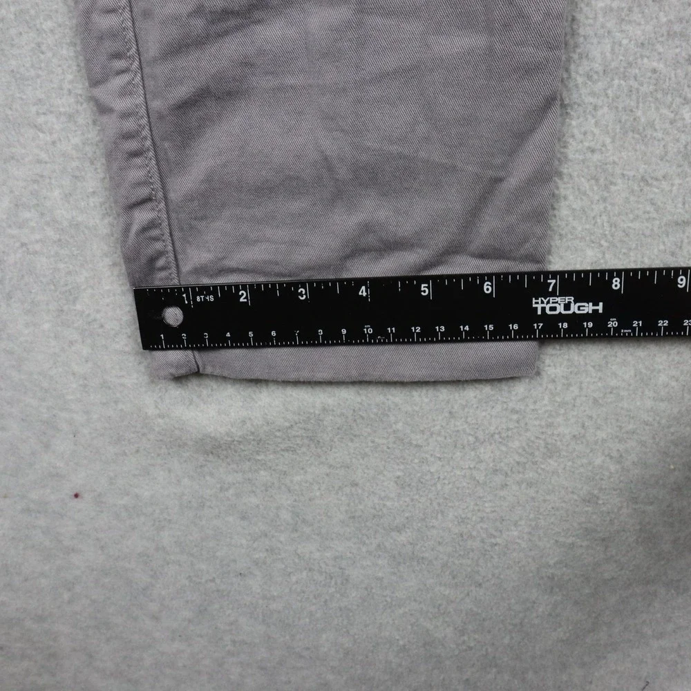 J Crew Pants Mens 32x30 Flex Slim Chino Business Casual Stretch Flat Front Gray‎